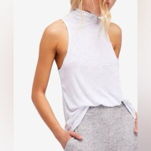 NWT Free People Sleeveless Turtleneck Top